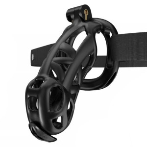 Tige d'urètre pour Cage VULVITOR Noire 6 x 0.9 cm
