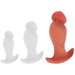 Plug en silicone INFERDICK L 14 x 5 cm de Inferno