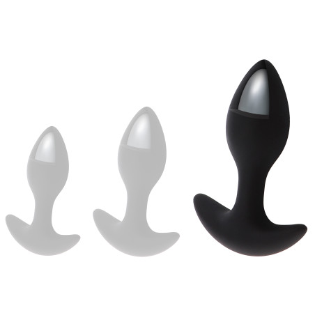Plug anal lesté OMASS L 10.5 x 4 cm avec Poids de 360gr