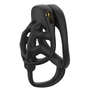 Cage de chasteté SPLITLOCK S 4 x 3.5 cm Noire