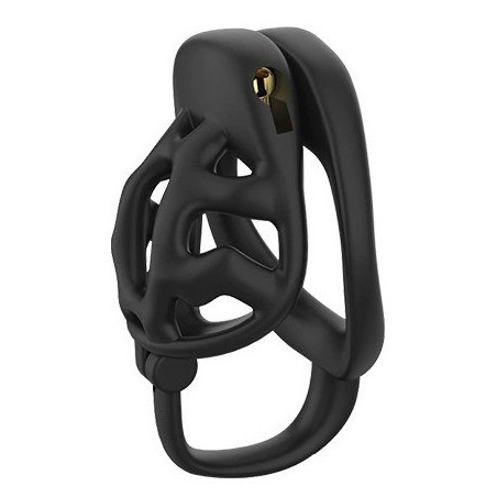 Cage de chasteté SPLITLOCK S 4 x 3.5 cm Noire