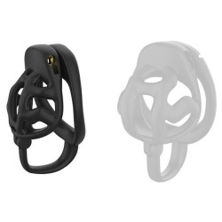Cage de chasteté SPLITLOCK S 4 x 3.5 cm Noire