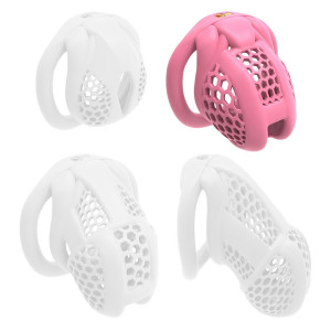 Cage de chasteté MAYAK Rose M 5.5 x 3.3cm