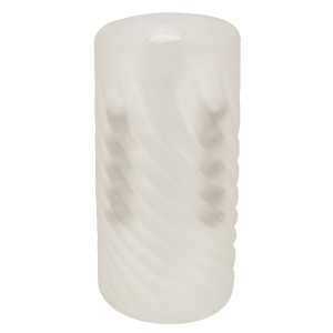Masturbateur transparent BEADED