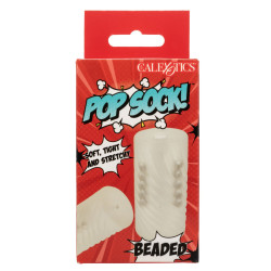 Masturbateur transparent BEADED 2