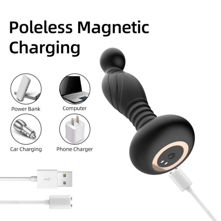 Plug prostatique avec Électro SHOCK O SHOCK 10.5 x 2.9 cm