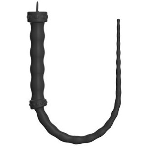 Fouet silicone VIPER WAVE 55cm Noir