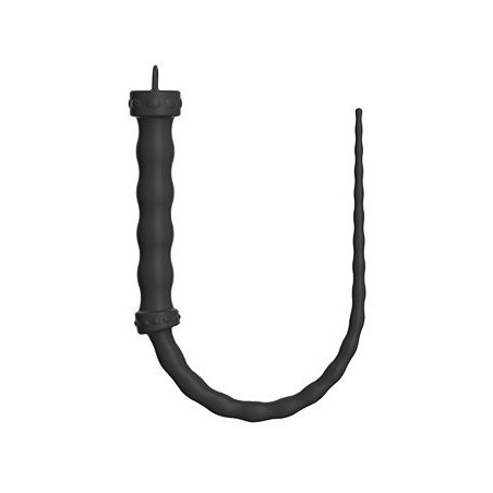 Fouet silicone VIPER WAVE 55cm Noir