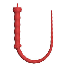 Fouet silicone VIPER WAVE 55cm Rouge 2