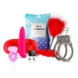 Coffret de sextoys LET'S CELEBRATE - 7 pièces
