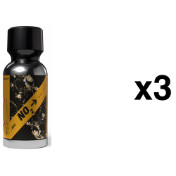 Poppers NO2 Amyl de 30 ml - Lot de 3