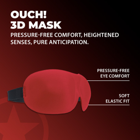 Masque 3D BLIND Rouge