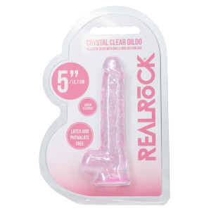 Gode CRYSTAL CLEAR Rose 11 x 2.7cm