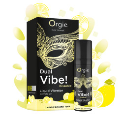 Gel Stimulant DUAL VIBE LEMON GIN TONIC 15ml 2