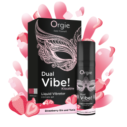 Gel Stimulant DUAL VIBE STRAWBERRY GIN TONIC 15ml 2