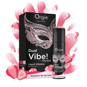 Gel Stimulant DUAL VIBE STRAWBERRY GIN TONIC 15ml