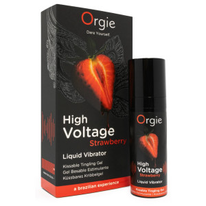 Gel vibrant HIGH VOLTAGE Fraise 15ml
