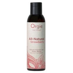Lubrifiant eau ALL-NATURAL STRAWBERRY 150ml