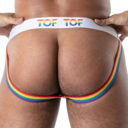 Jockstrap PRIDE JOYFUL Noir de TOF Paris 2