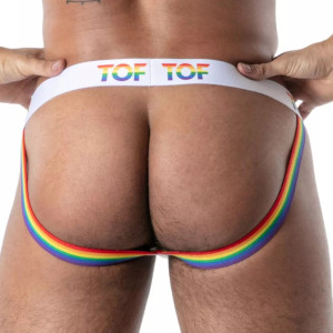 Jockstrap rouge PRIDE JOYFUL de TOF Paris