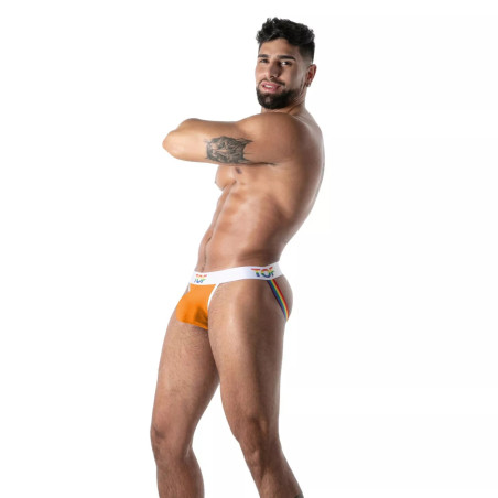 Jockstrap Orange PRIDE JOYFUL de TOF Paris