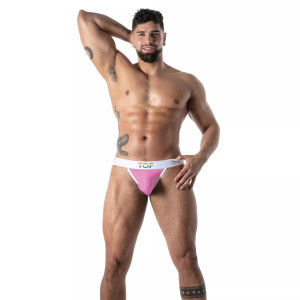 Jockstrap rose PRIDE JOYFUL de TOF Paris