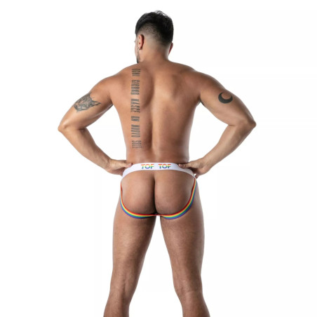 Jockstrap rose PRIDE JOYFUL de TOF Paris