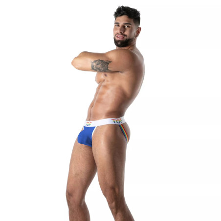 Jockstrap PRIDE JOYFUL Bleu de TOF Paris