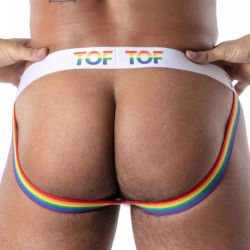 Jockstrap PRIDE JOYFUL Bleu de TOF Paris 2