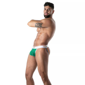 Jockstrap Vert PRIDE JOYFUL de TOF Paris