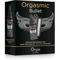 Coffret Bullet vibrant + Gel stimulant clitoris ORGASMIC BULLET 2