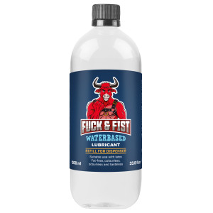 Lubrifiant à base d'eau FUCK & FIST WATER 1 Litre