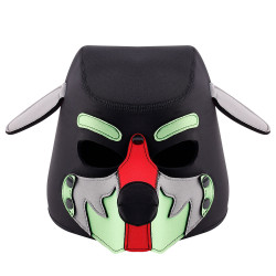 Masque Puppy WOLF GANG Noir-Vert de Kinky Puppy 2