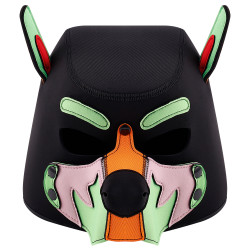 Masque Puppy WOLF GANG Noir-Orange de Kinky Puppy 2