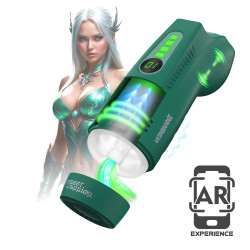 Masturbateur Réalité augmentée AYLA Forest Warrior Vert