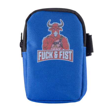 Fuck Bag FUCK & FIST Bleu de 12.5 x 8.5 cm