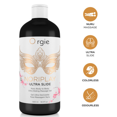 Gel de massage NORIPLAY ULTRA SLIDE 500 ml
