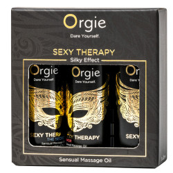 Coffret 3 Huiles de Massage SEXY THERAPY Noir 2