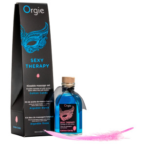 Huile de massage Embrassable SEXY THERAPY Barbe à papa 100ml