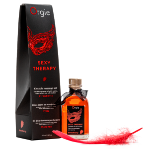 Huile de massage Embrassable SEXY THERAPY Fraise 100ml
