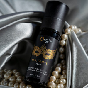 Gel de massage + collier de perles LUST MASSAGE 30ml
