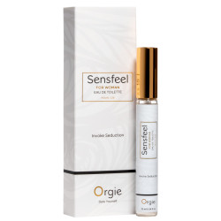 Eau de Toilette Pheromone pour Femme SENSFEEL Orgie 10ml Voyage 2