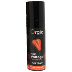 Gel vibrant HIGH VOLTAGE Fraise 15ml