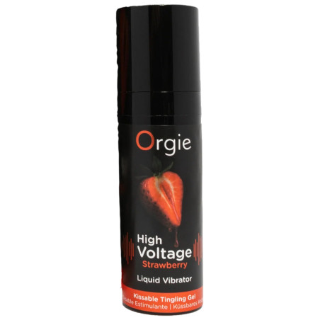 Gel vibrant HIGH VOLTAGE Fraise 15ml