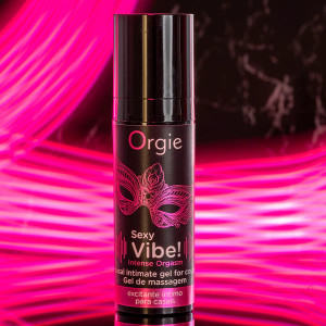 Gel Stimulant SEXY VIBE INTENSE ORGASM 15ml Noir