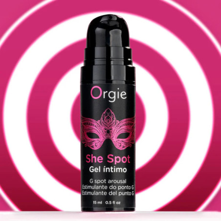 Gel Stimulant Point G SHE SPOT 15ml Rose