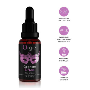 Gel stimulant pour le clitoris ORGASM DROPS 30ml