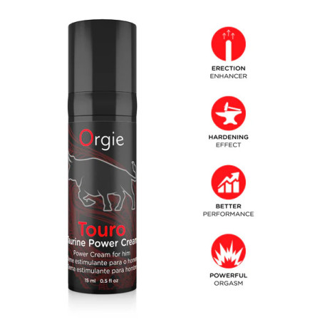 Crème stimulante pour pénis TOURO POWER 15ml