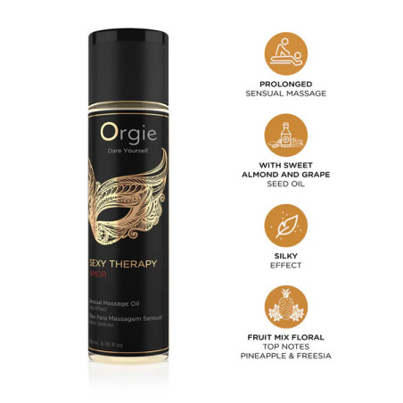 Huile de massage SEXY THERAPY Amor 200ml