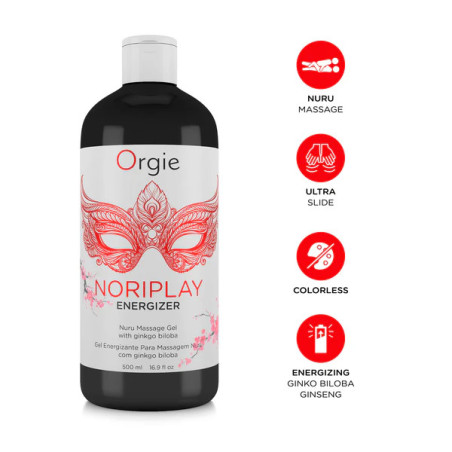 Gel de massage NORIPLAY ENERGIZER 500 ml